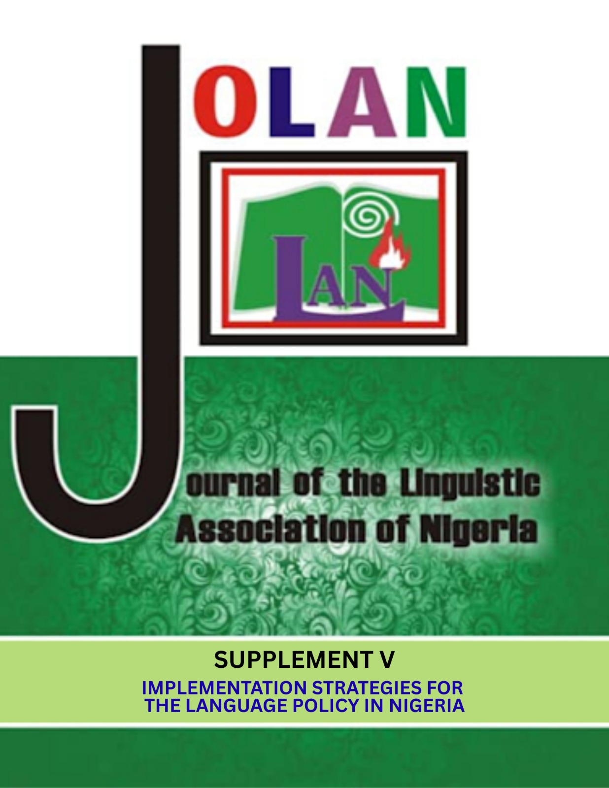 					View Vol. 5 (2025): JOLAN Supplement
				